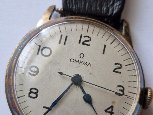 Omega 30T2 SC Civilian Re-Cased Version – Military Dial Vintage Watch c.1943