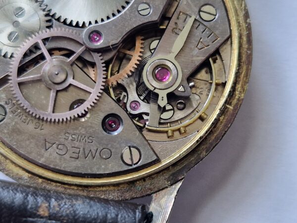 Omega 30T2 SC Civilian Re-Cased Version – Military Dial Vintage Watch c.1943