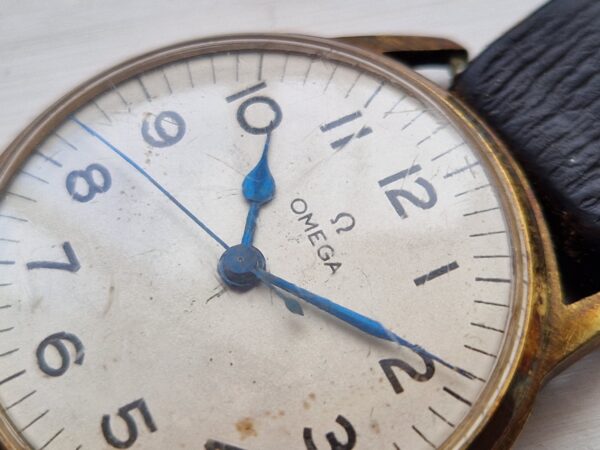 Omega 30T2 SC Civilian Re-Cased Version – Military Dial Vintage Watch c.1943
