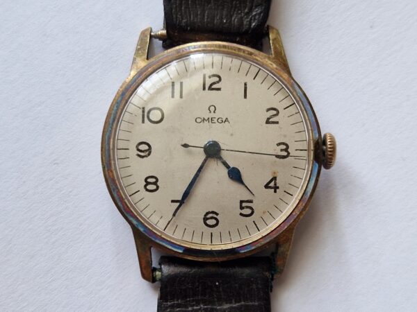 Omega 30T2 SC Civilian Re-Cased Version – Military Dial Vintage Watch c.1943