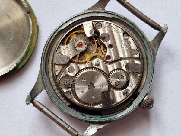 Soviet USSR Military KAMA Vostok Watch Cal. 4-57 ChChZ Vintage Project Watch