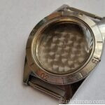 Vintage Favre-Leuba Day-Matic Waterdeep Diver Watch Case Only 36.5mm Stainless Steel Project
