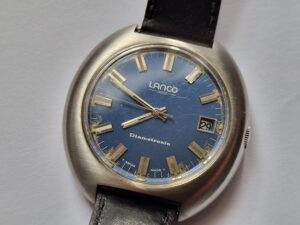 lanco diametronio watch an early electronic Hamilton 1 Vintage Lanco Diametron Electronic Watch 40mm Early Electronic Movement