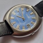 Vintage Lanco Diametron Electronic Watch 40mm Early Electronic Movement