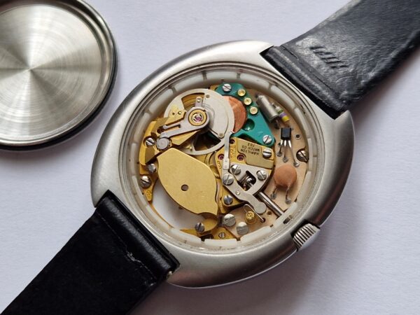 Vintage Lanco Diametron Electronic Watch 40mm Early Electronic Movement