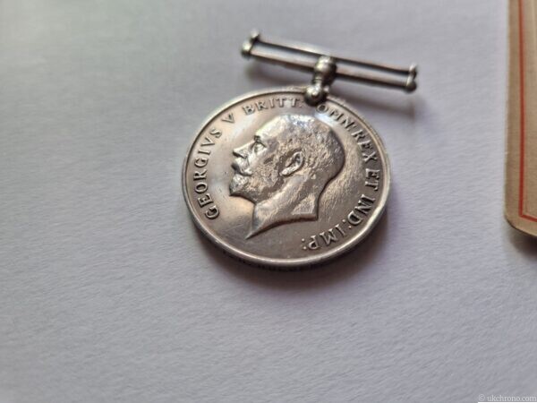 Original George V British War Medal 1914–1918 Named SPR. T.H. HOLDER No. 508223