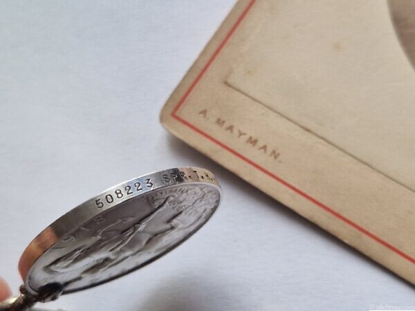 Original George V British War Medal 1914–1918 Named SPR. T.H. HOLDER No. 508223