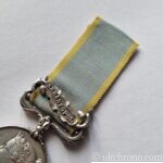 Original British Crimea Medal 1854 with Sebastopol Clasp – Issued to Trooper J. Robinson, 10th Hussars