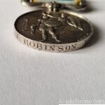 Original British Crimea Medal 1854 with Sebastopol Clasp – Issued to Trooper J. Robinson, 10th Hussars