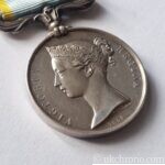 Original British Crimea Medal 1854 – Unnamed Issue with Original Ribbon