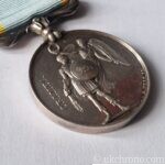 Original British Crimea Medal 1854 – Unnamed Issue with Original Ribbon