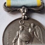 Original British Crimea Medal 1854 – Unnamed Issue with Original Ribbon