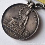Original Victorian Baltic Medal 1854–1855 – Royal Navy & Royal Marines Crimean War Campaign Medal
