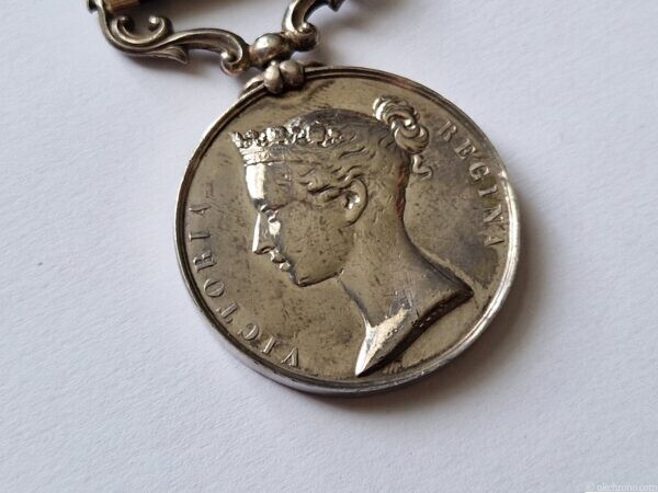 VICTORIA REGINA 1953 SOUTH AFRICA British Empire campaign medal presented for service during the Cape Frontier Wars