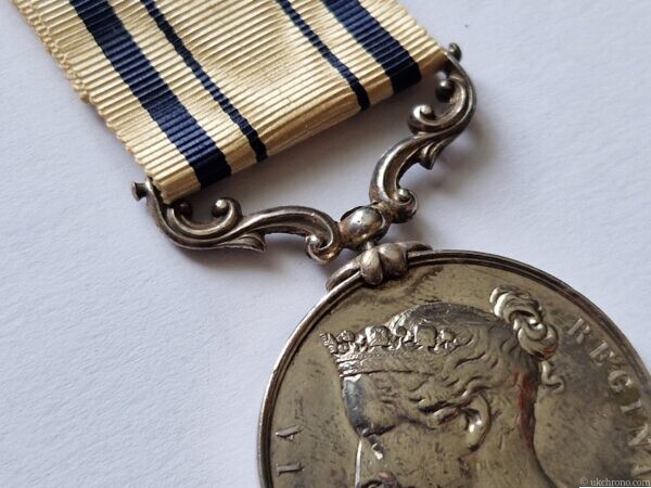 VICTORIA REGINA 1953 SOUTH AFRICA British Empire campaign medal presented for service during the Cape Frontier Wars