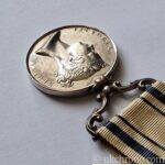 VICTORIA REGINA 1953 SOUTH AFRICA British Empire campaign medal presented for service during the Cape Frontier Wars