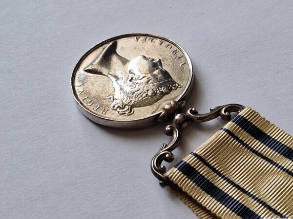 VICTORIA REGINA 1953 SOUTH AFRICA British Empire campaign medal presented for service during the Cape Frontier Wars