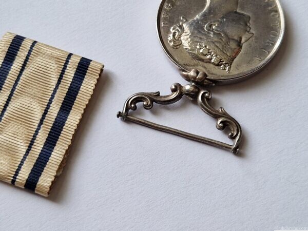 VICTORIA REGINA 1953 SOUTH AFRICA British Empire campaign medal presented for service during the Cape Frontier Wars