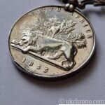 VICTORIA REGINA 1953 SOUTH AFRICA British Empire campaign medal presented for service during the Cape Frontier Wars