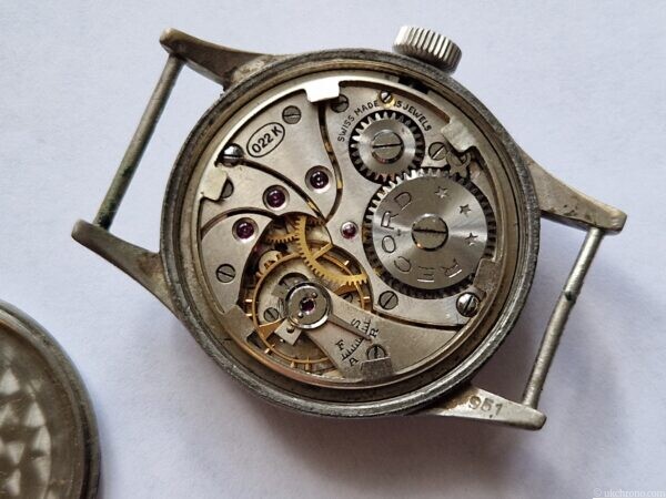 British Military Record watch WWW Dirty Dozen Record cal 022K