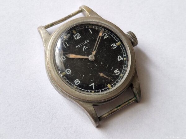 British Military Record watch WWW Dirty Dozen Record cal 022K