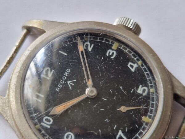 British Military Record watch WWW Dirty Dozen Record cal 022K