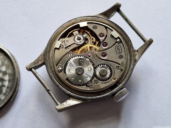 British Military Record watch WWW Dirty Dozen Record cal 022K