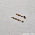 British Military Record watch hands Hour + minute set for cal 022K