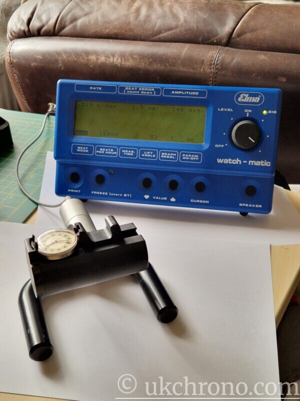 watchmakers tool Vintage ELMA watch timing testing watch timegrapher tester