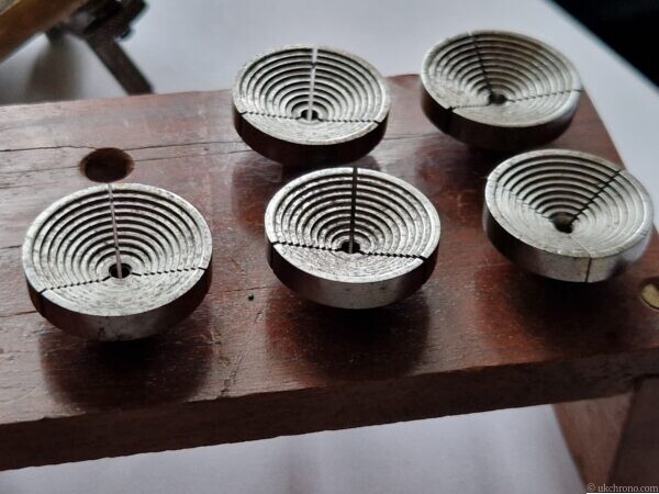 watchmakers lathe collet + chucks set 6mm