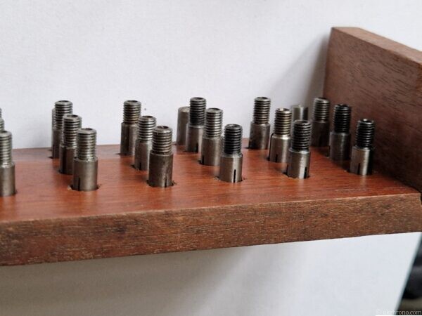 watchmakers lathe collet + chucks set 6mm