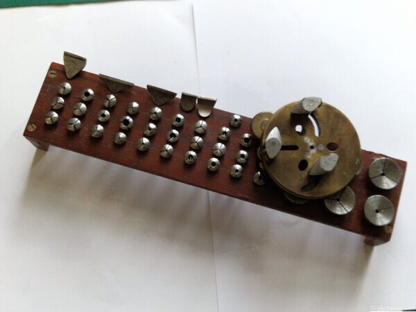 watchmakers lathe collet + chucks set 6mm