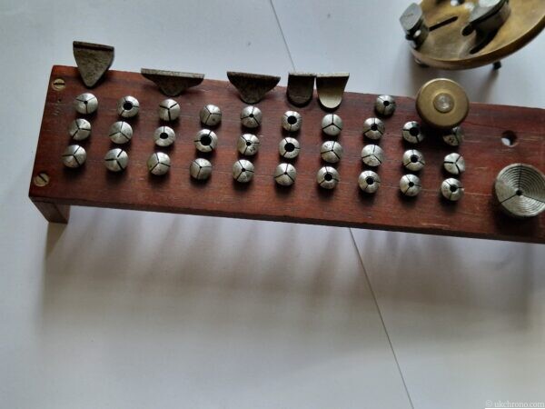 watchmakers lathe collet + chucks set 6mm