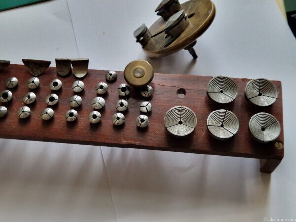 watchmakers lathe collet + chucks set 6mm