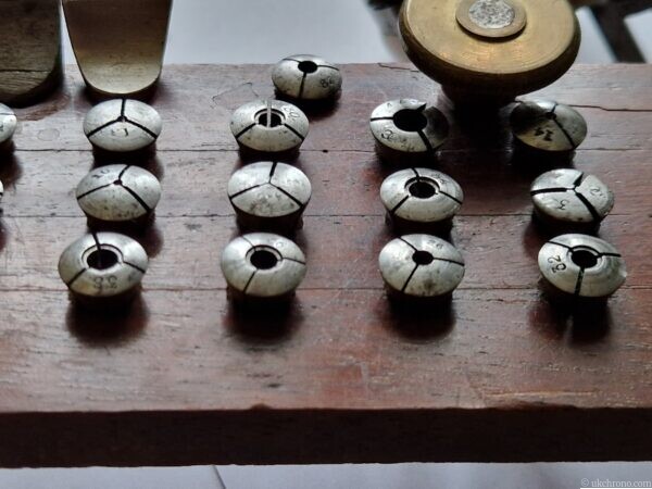 watchmakers lathe collet + chucks set 6mm